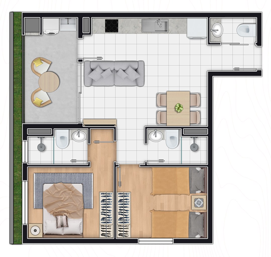 Apartamento, 2 quartos, 104 m² - Foto 16