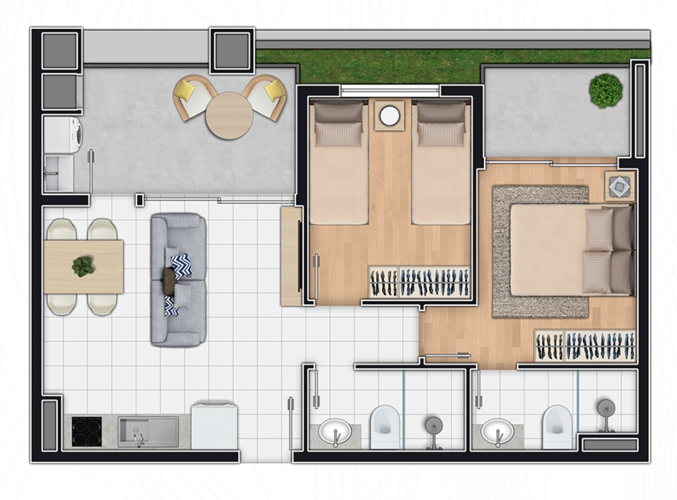 Apartamento, 2 quartos, 104 m² - Foto 14