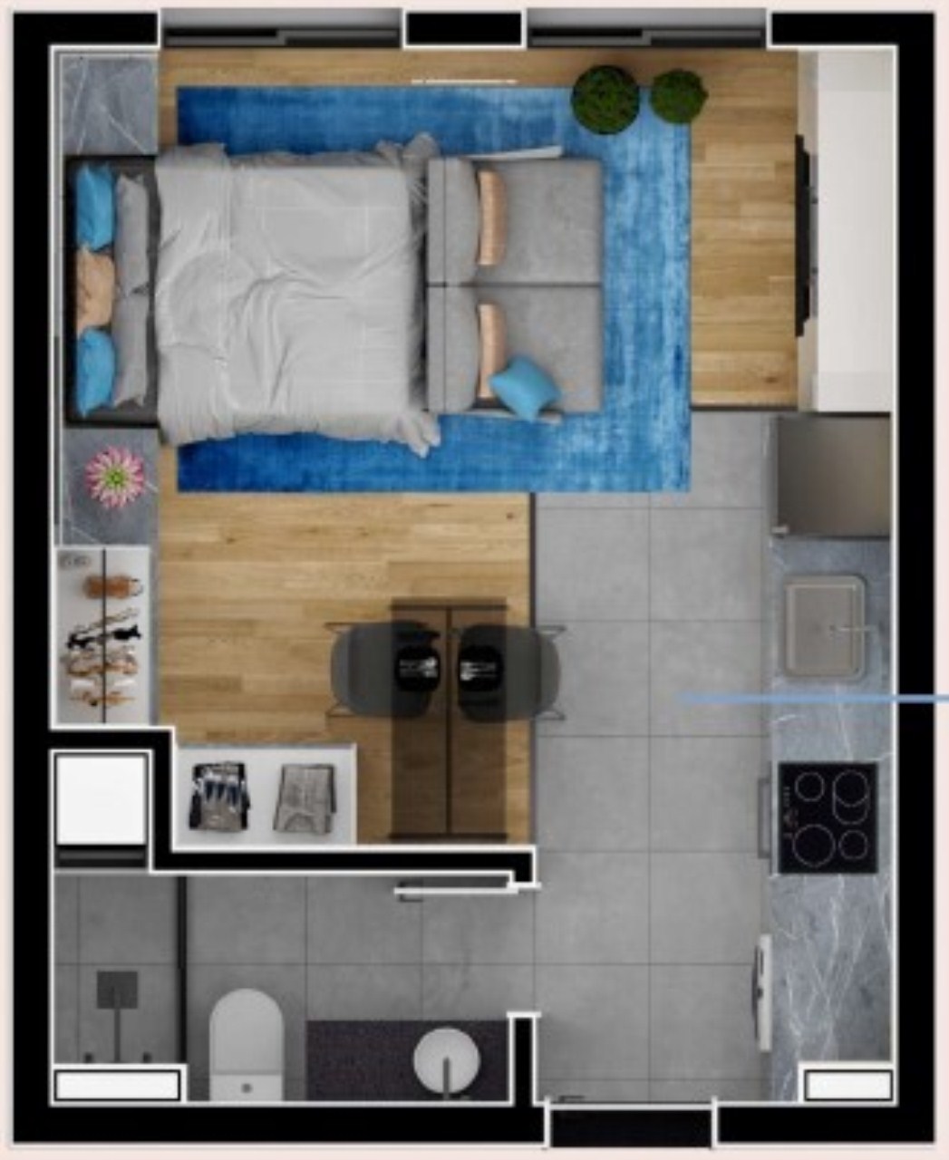 Apartamento, 1 quarto, 47 m² - Foto 20