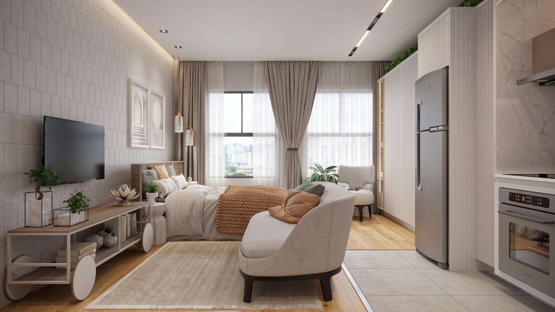 Apartamento, 2 quartos, 61 m² - Foto 3