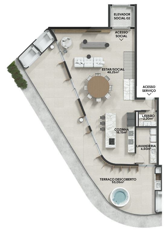 Apartamento, 3 quartos, 187 m² - Foto 55