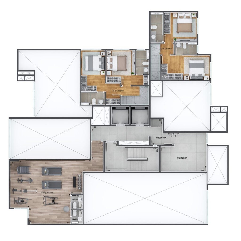 Apartamento, 2 quartos, 78 m² - Foto 23