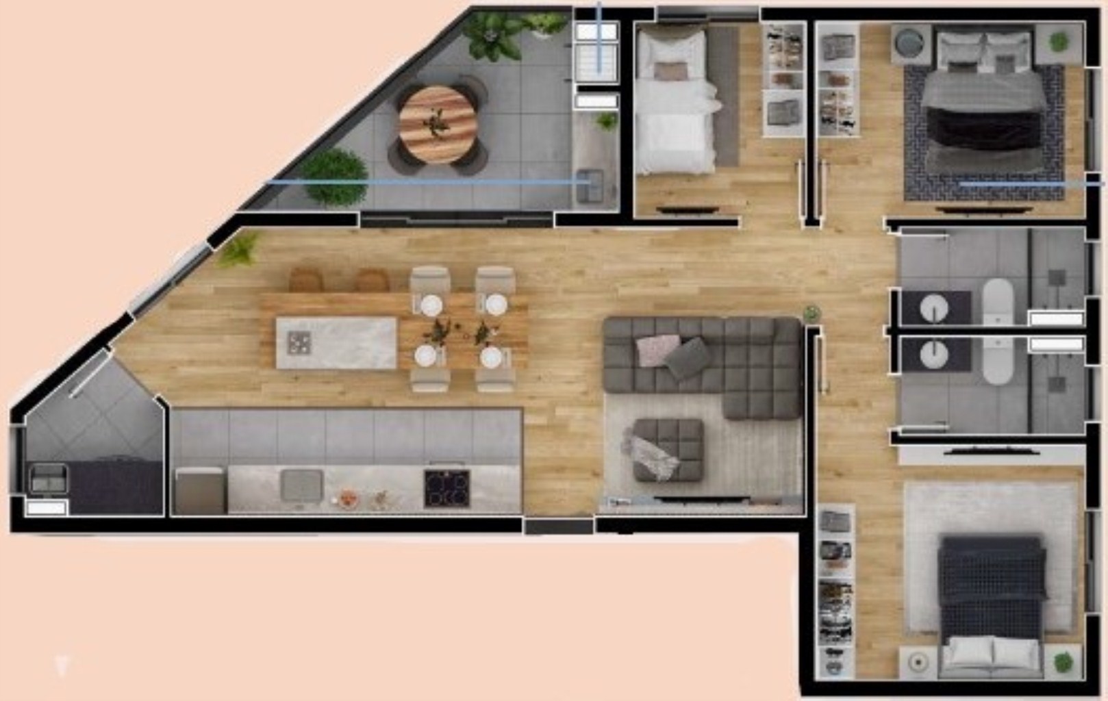 Apartamento, 1 quarto, 47 m² - Foto 28
