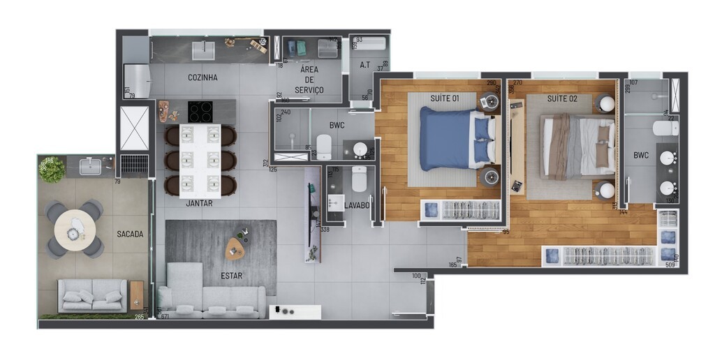 Apartamento, 3 quartos, 170 m² - Foto 27