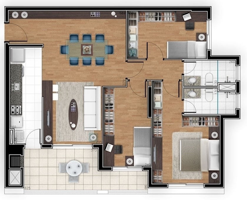 Apartamento, 3 quartos, 94 m² - Foto 18