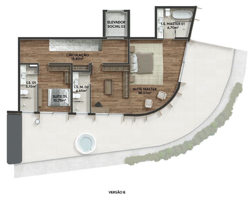 Apartamento, 3 quartos, 335 m² - Foto 63