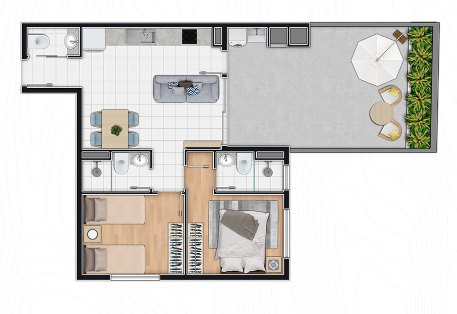 Apartamento, 2 quartos, 104 m² - Foto 20