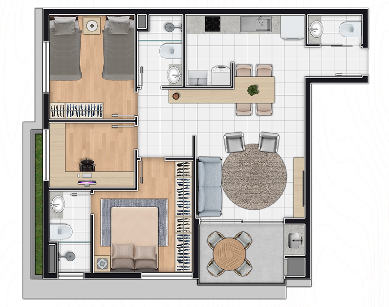 Apartamento, 2 quartos, 104 m² - Foto 18