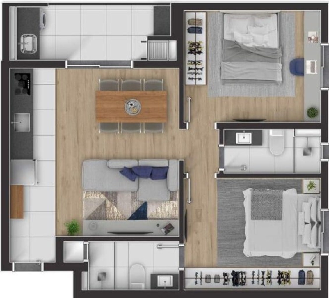 Apartamento, 3 quartos, 79 m² - Foto 23