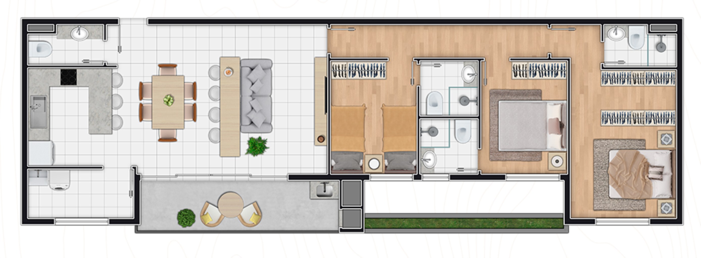 Apartamento, 2 quartos, 104 m² - Foto 24