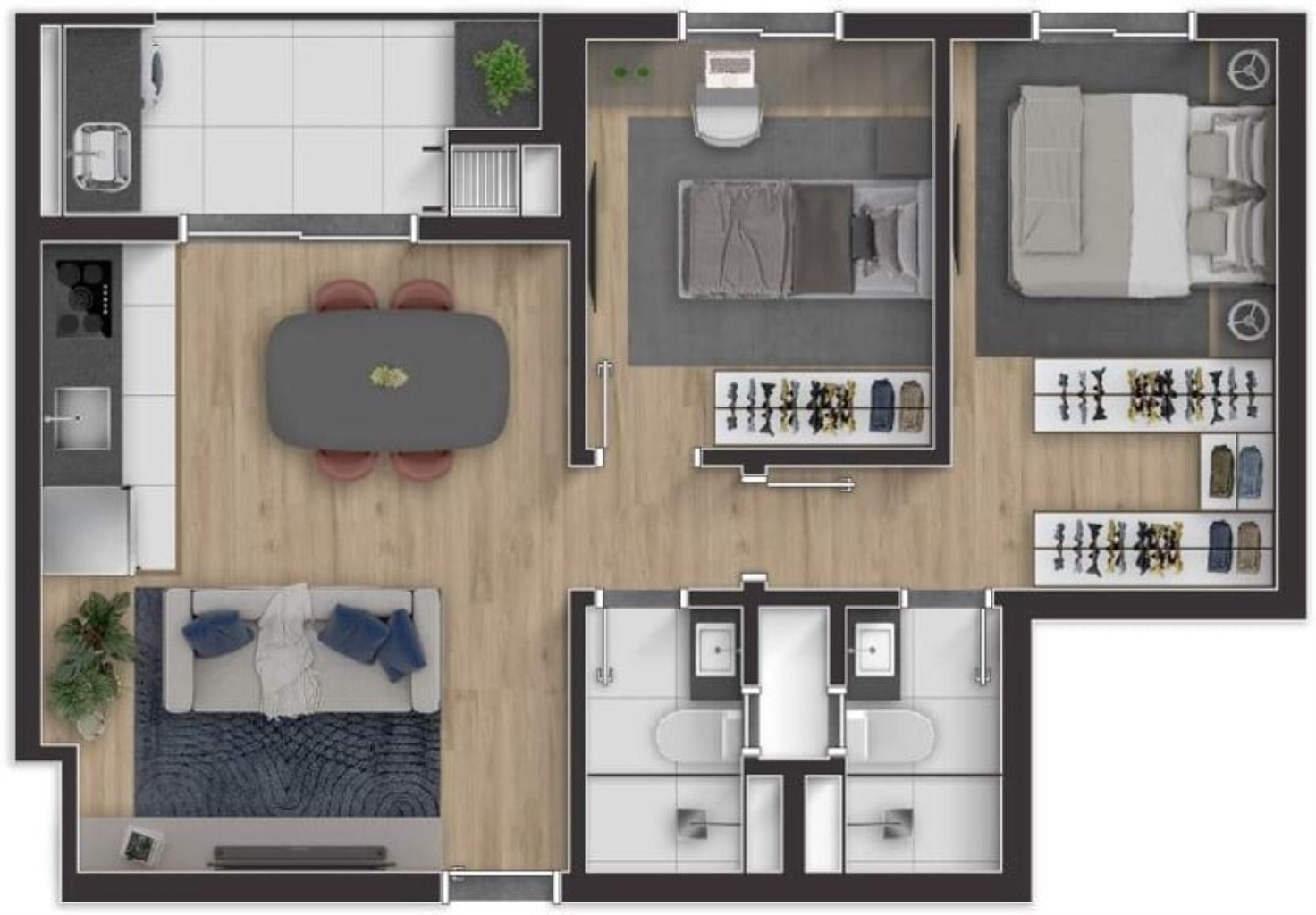Apartamento, 3 quartos, 79 m² - Foto 24