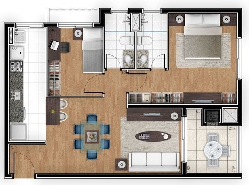 Apartamento, 3 quartos, 94 m² - Foto 14