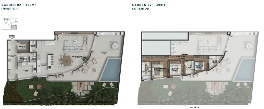 Apartamento, 3 quartos, 187 m² - Foto 72