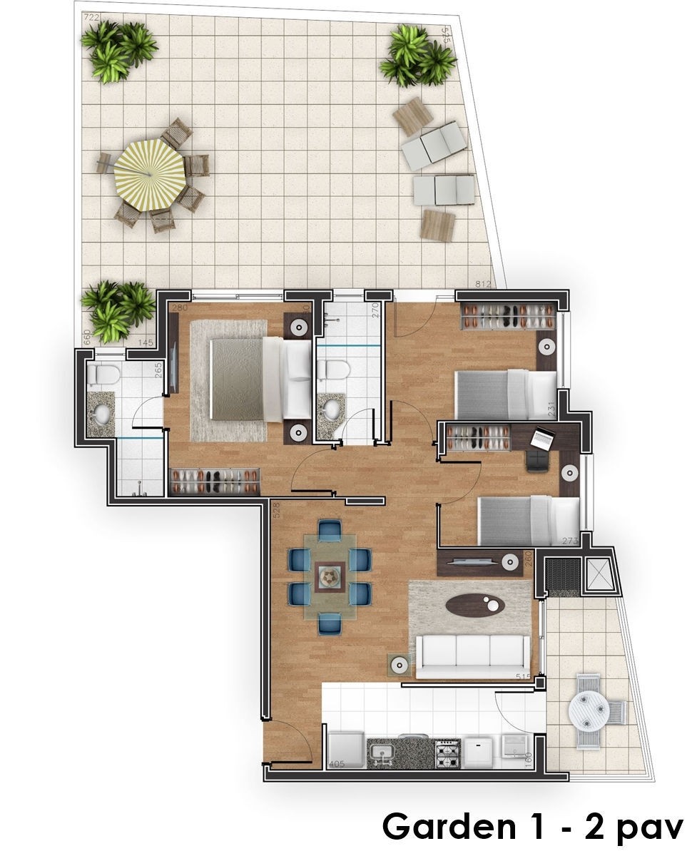 Apartamento, 3 quartos, 77 m² - Foto 22