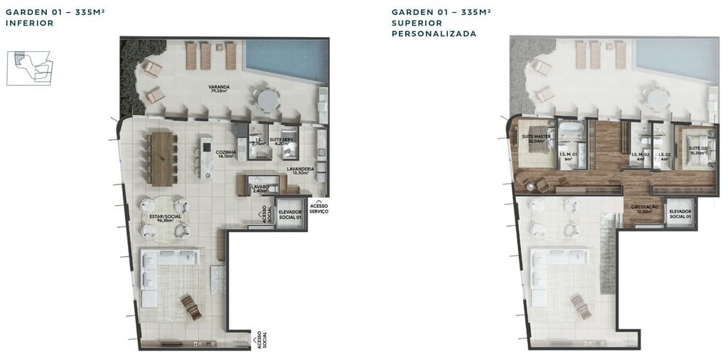 Apartamento, 2 quartos, 134 m² - Foto 71