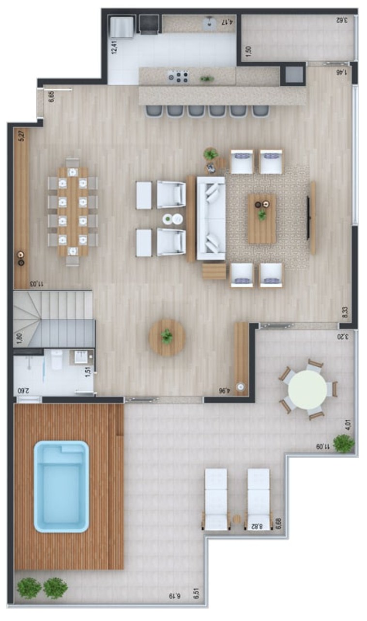Apartamento, 3 quartos, 181 m² - Foto 60