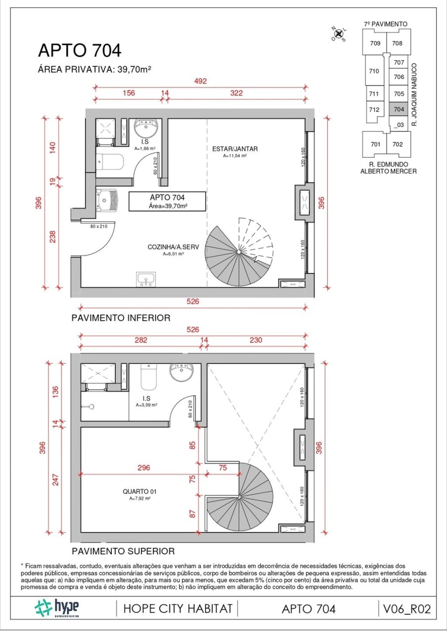 Apartamento, 2 quartos, 52 m² - Foto 24
