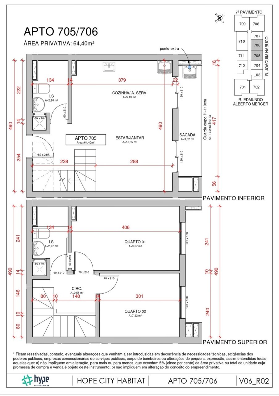 Apartamento, 2 quartos, 52 m² - Foto 30