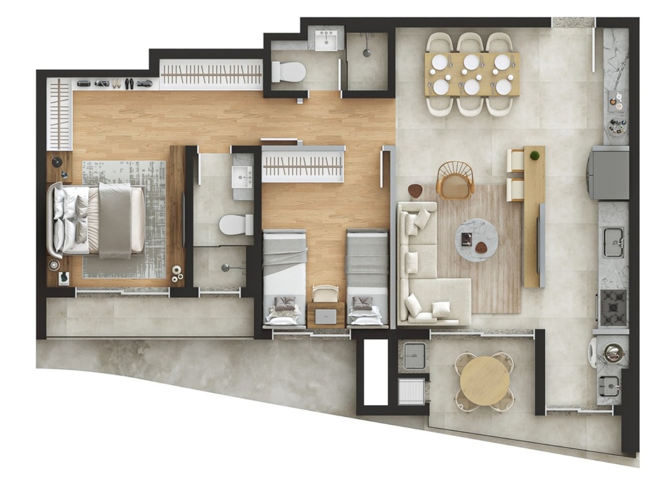 Apartamento, 3 quartos, 91 m² - Foto 13