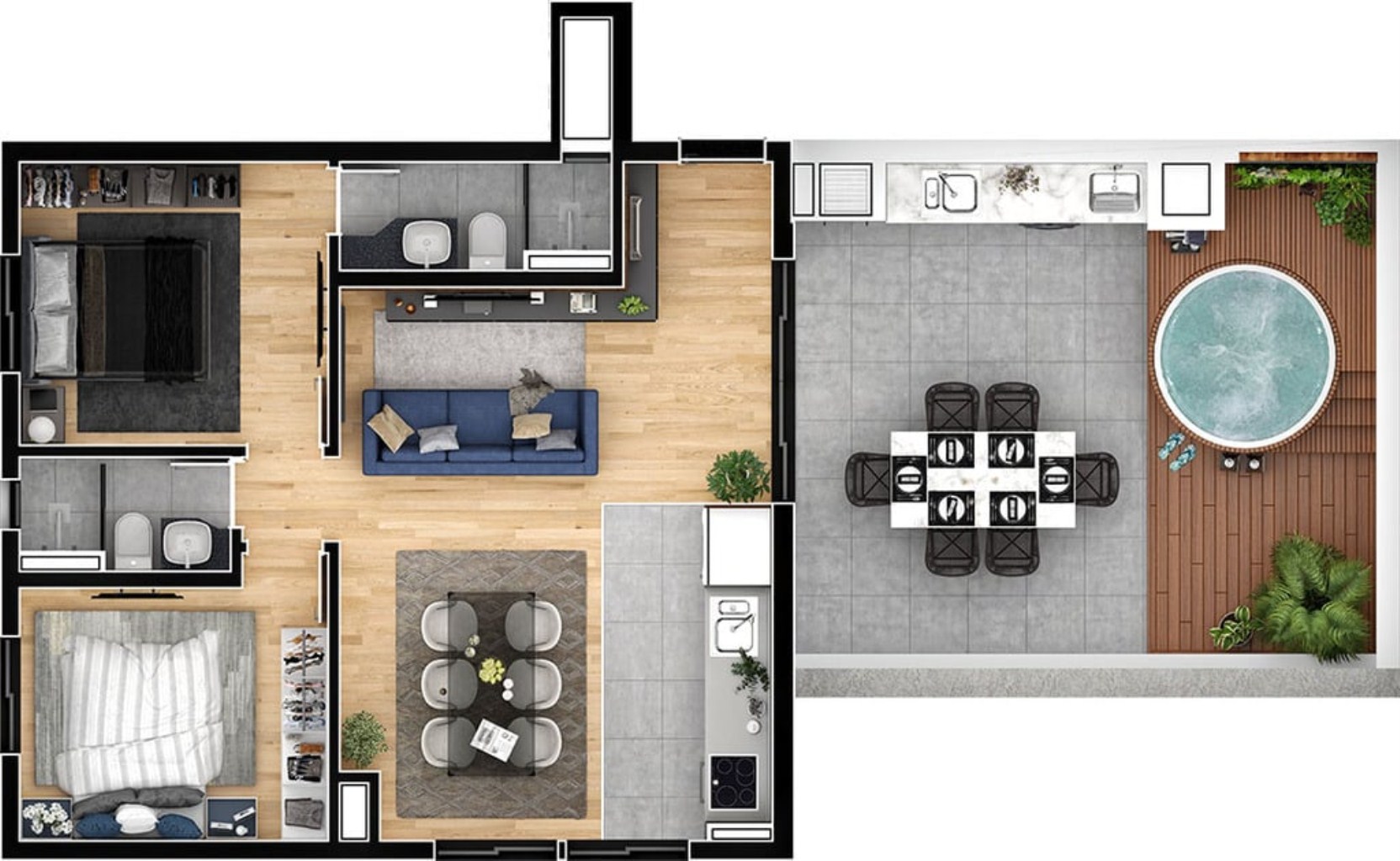 Apartamento, 2 quartos, 59 m² - Foto 26