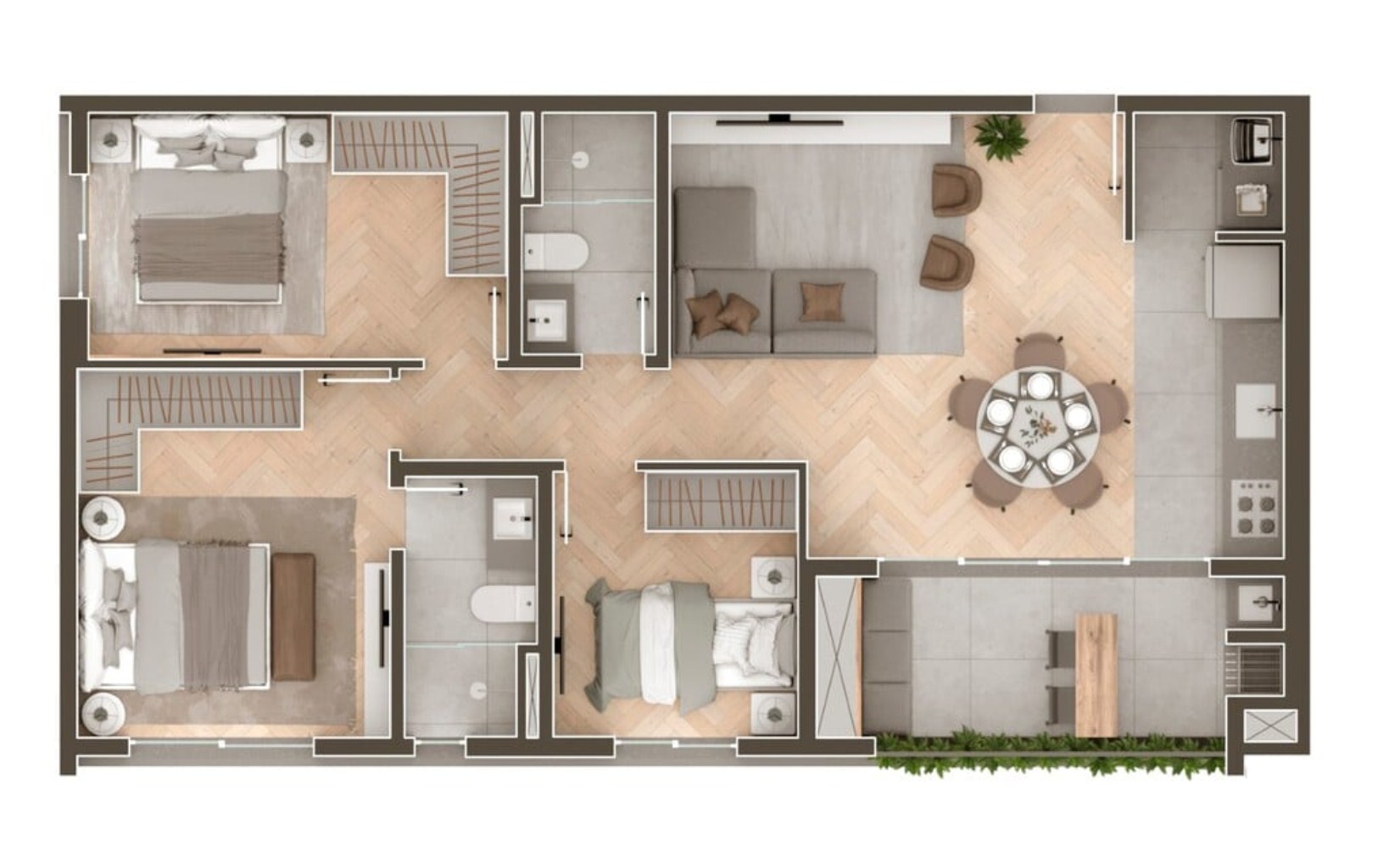 Apartamento, 2 quartos, 72 m² - Foto 19