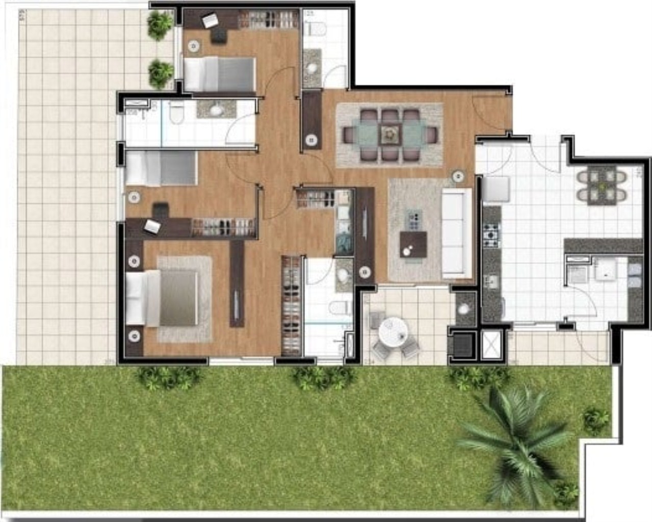 Apartamento, 3 quartos, 113 m² - Foto 43