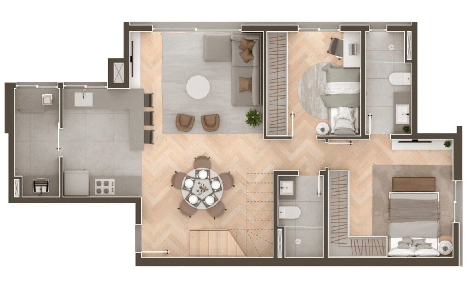Apartamento, 2 quartos, 72 m² - Foto 23