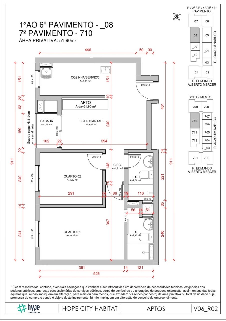 Apartamento, 2 quartos, 52 m² - Foto 26
