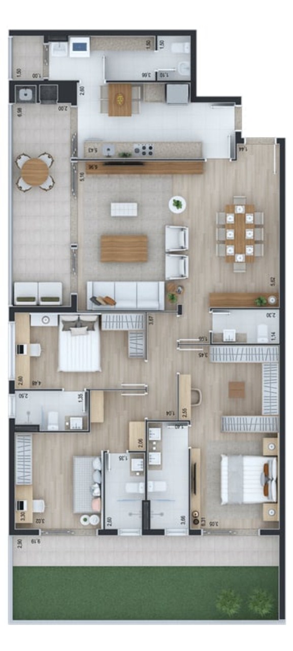 Apartamento, 3 quartos, 181 m² - Foto 45