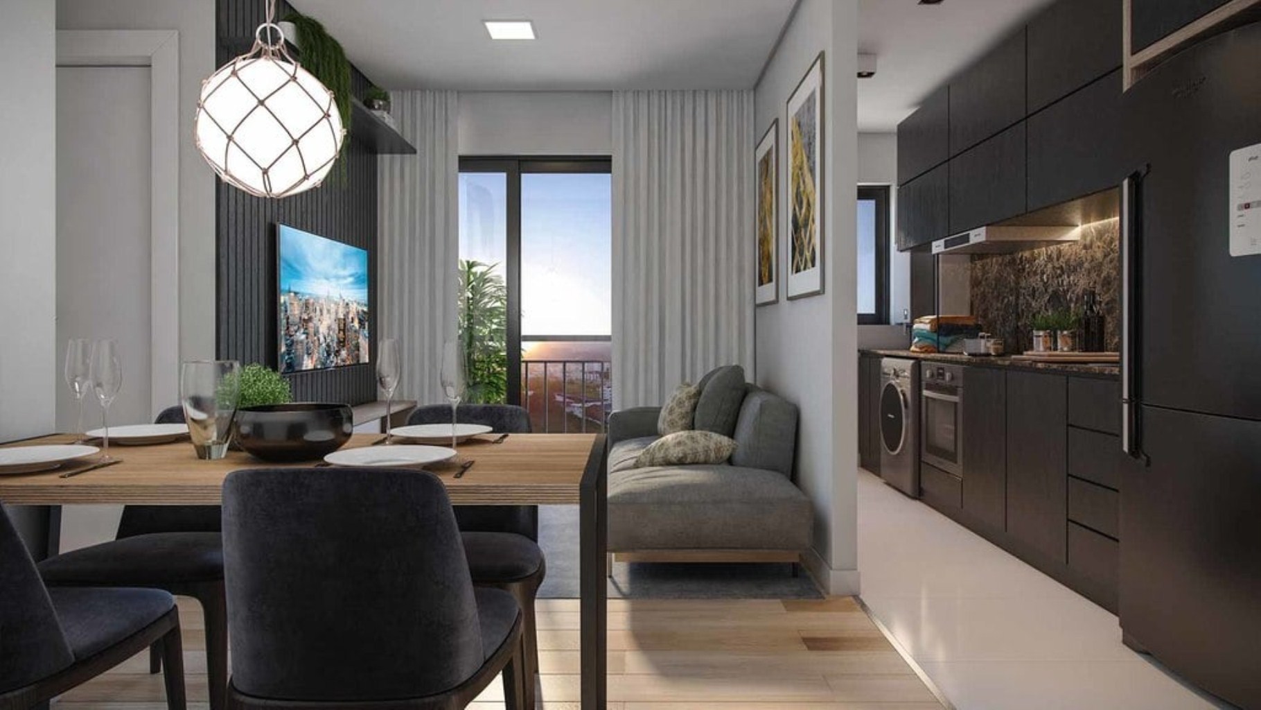 Apartamento, 2 quartos, 52 m² - Foto 3