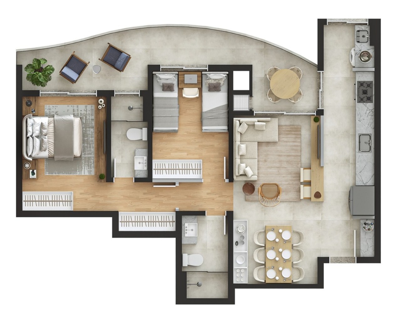 Apartamento, 3 quartos, 91 m² - Foto 14