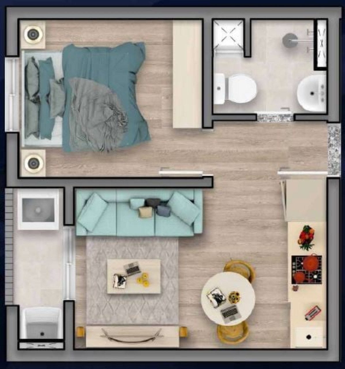 Apartamento, 2 quartos, 52 m² - Foto 35