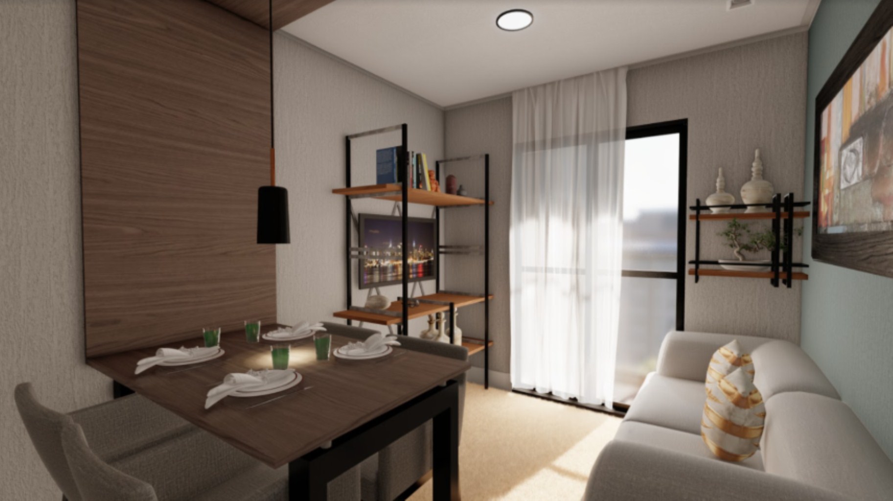 Apartamento, 2 quartos, 52 m² - Foto 7