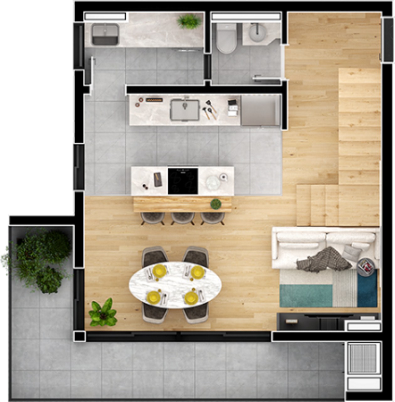 Apartamento, 2 quartos, 55 m² - Foto 24