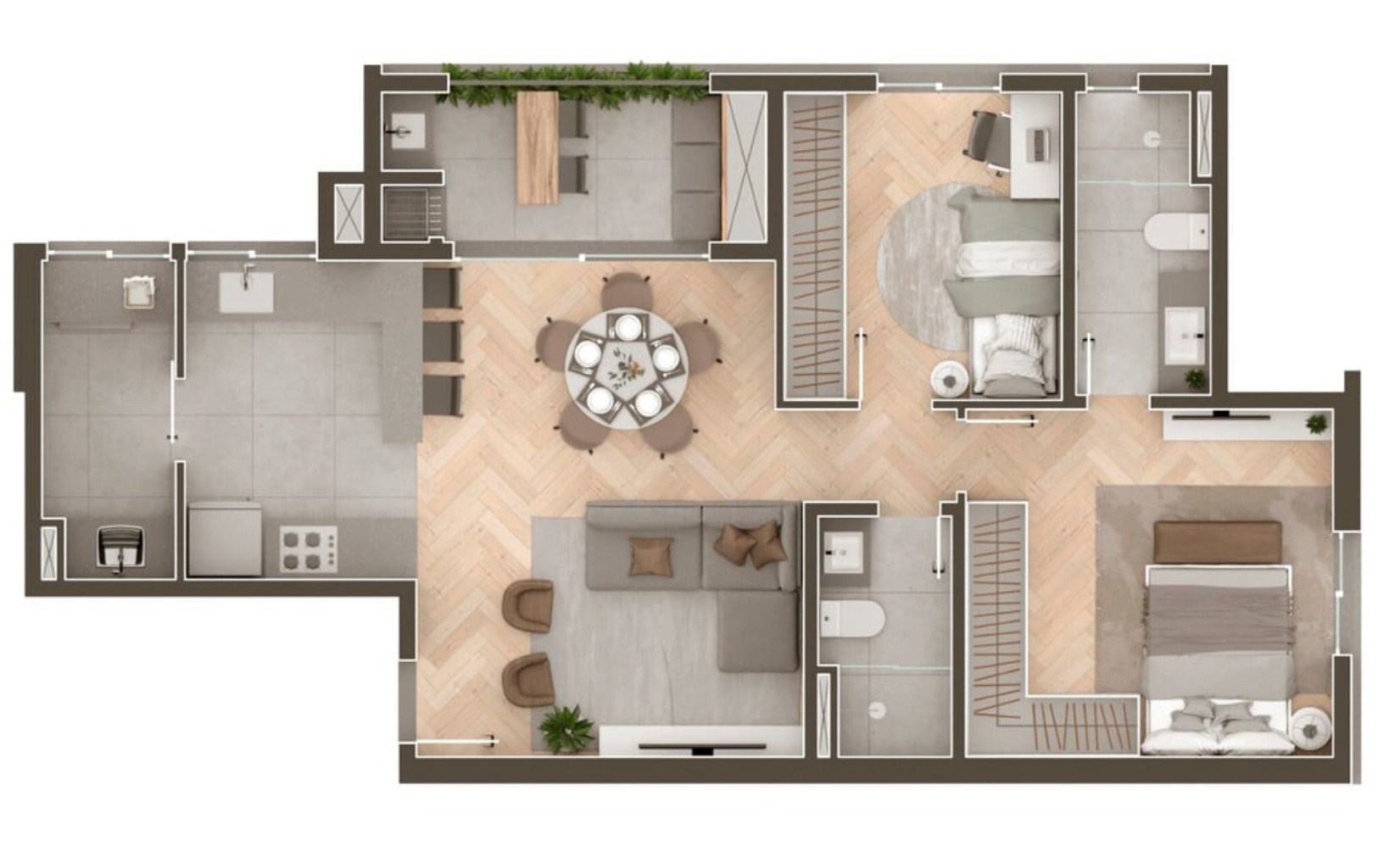 Apartamento, 2 quartos, 72 m² - Foto 17