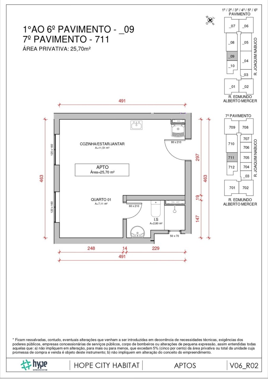 Apartamento, 2 quartos, 52 m² - Foto 21