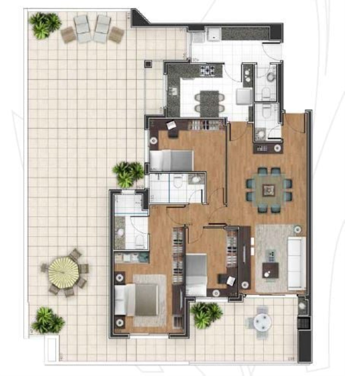 Apartamento, 3 quartos, 105 m² - Foto 13