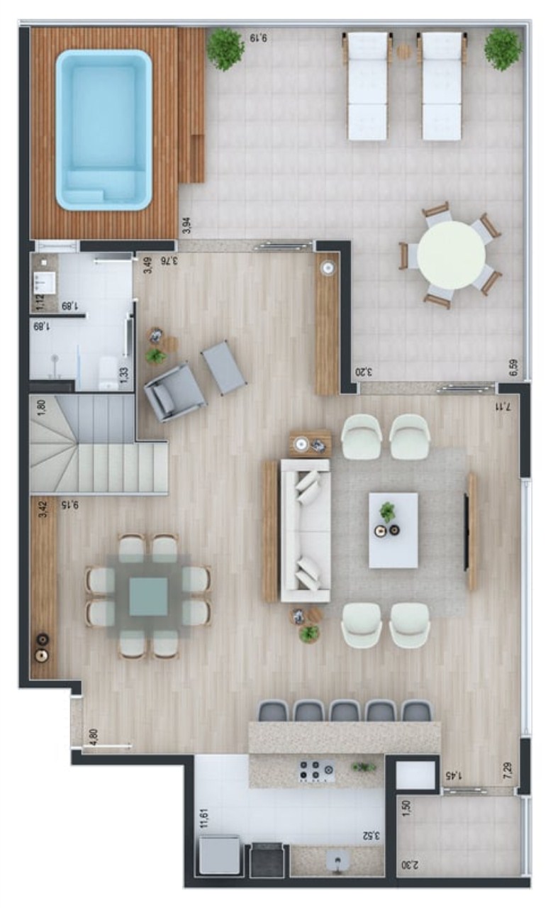 Apartamento, 3 quartos, 181 m² - Foto 50