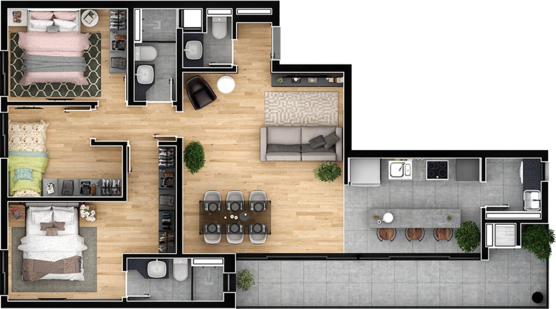 Apartamento, 2 quartos, 59 m² - Foto 25