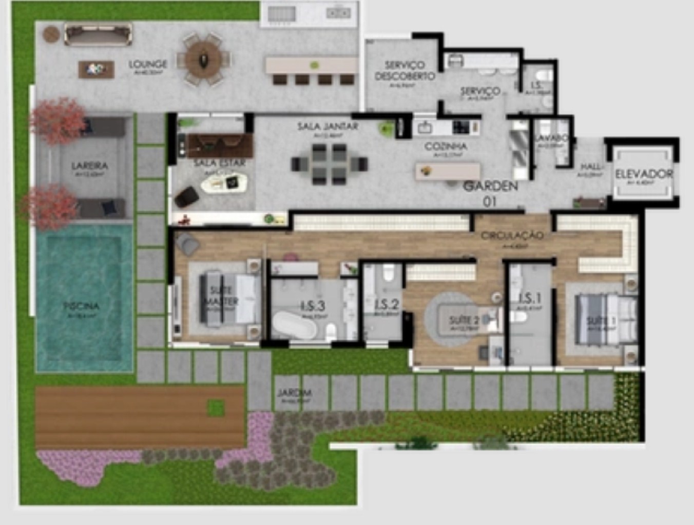 Apartamento à venda com 3 quartos, 156m² - Foto 52