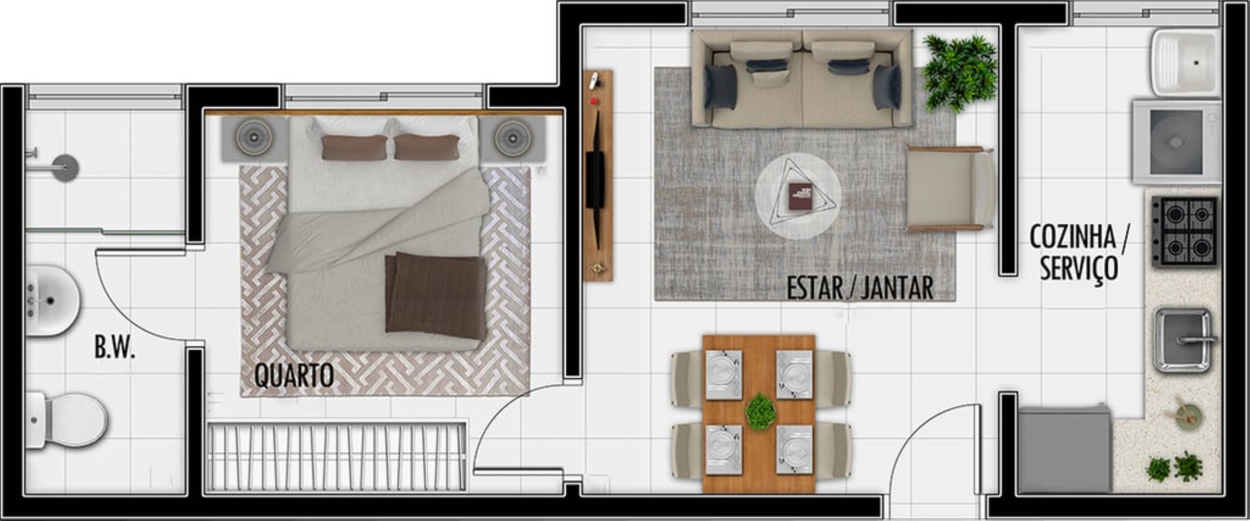 Apartamento, 2 quartos, 72 m² - Foto 14