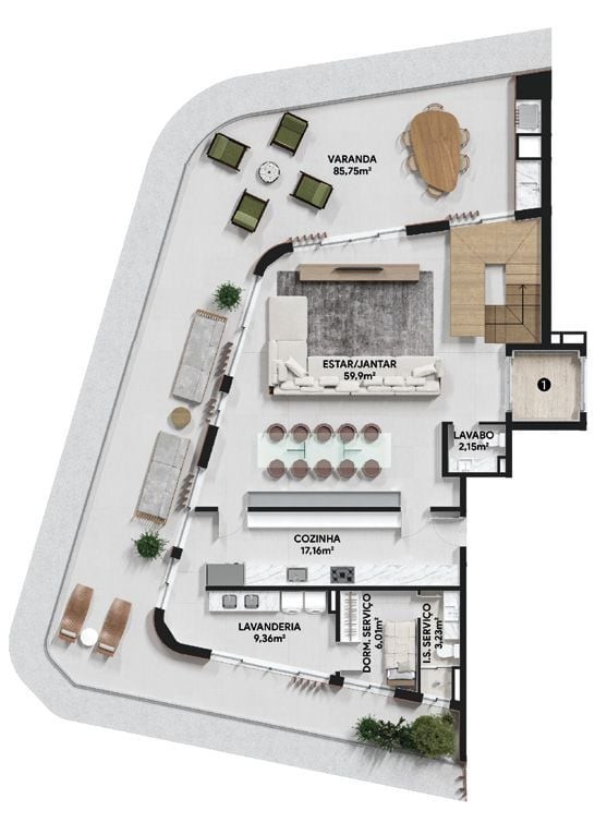 Apartamento, 3 quartos, 533 m² - Foto 43