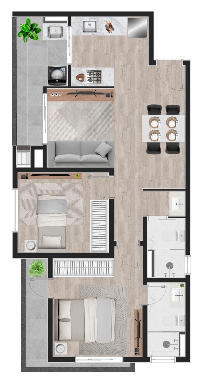 Cobertura, 3 quartos, 117 m² - Foto 61