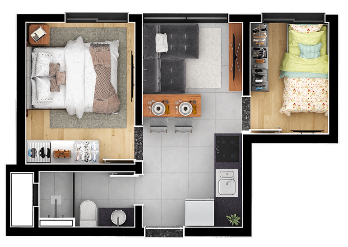 Apartamento, 2 quartos, 93 m² - Foto 16