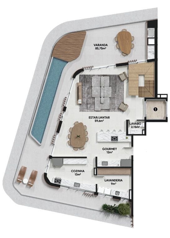 Apartamento, 3 quartos, 201 m² - Foto 44