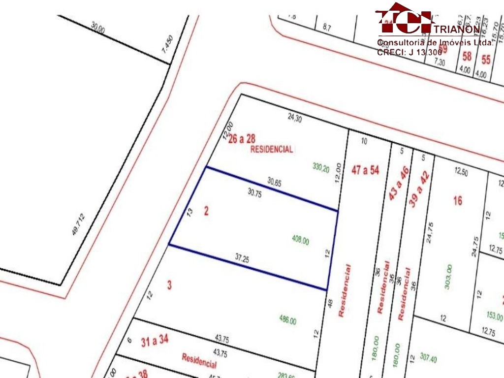 TERRENO RESIDENCIAL em Santo André - SP, Vila Floresta