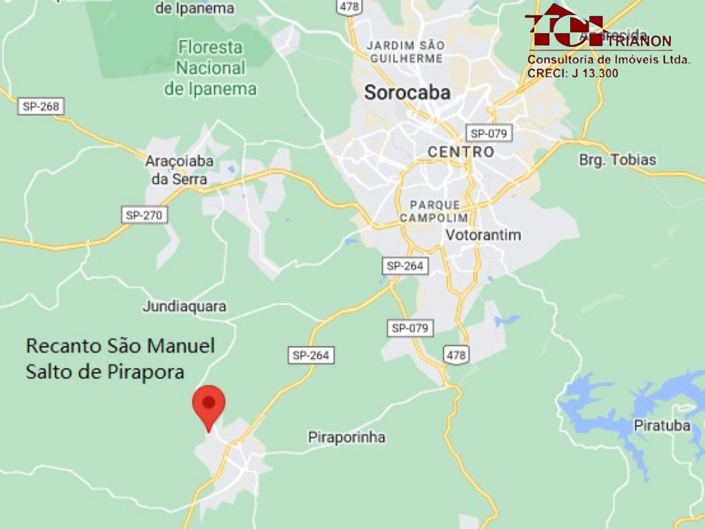 CHACARA RESIDENCIAL em SALTO DE PIRAPORA - SP, Recanto São Manuel
