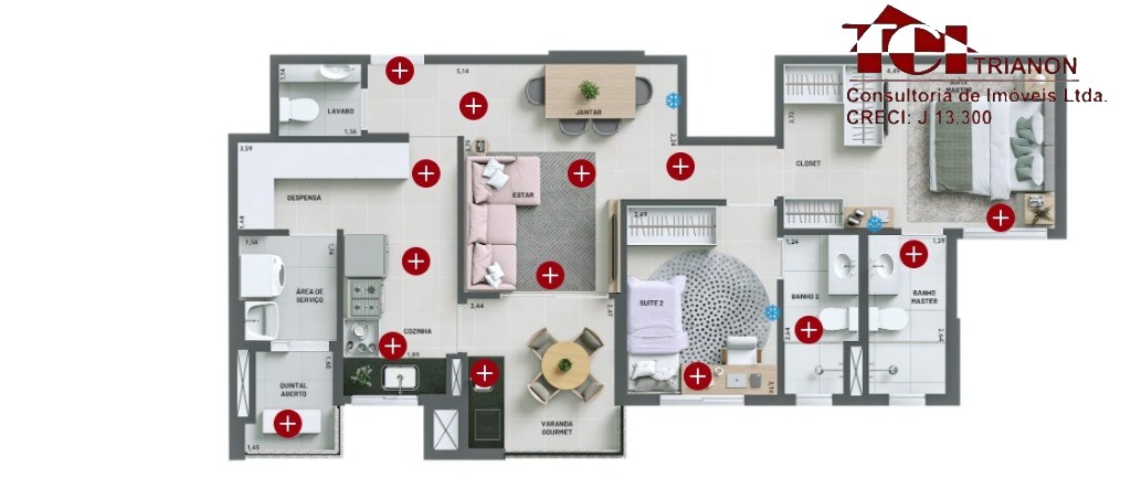 APARTAMENTO RESIDENCIAL em SANTO ANDRÉ - SP, CAMPESTRE