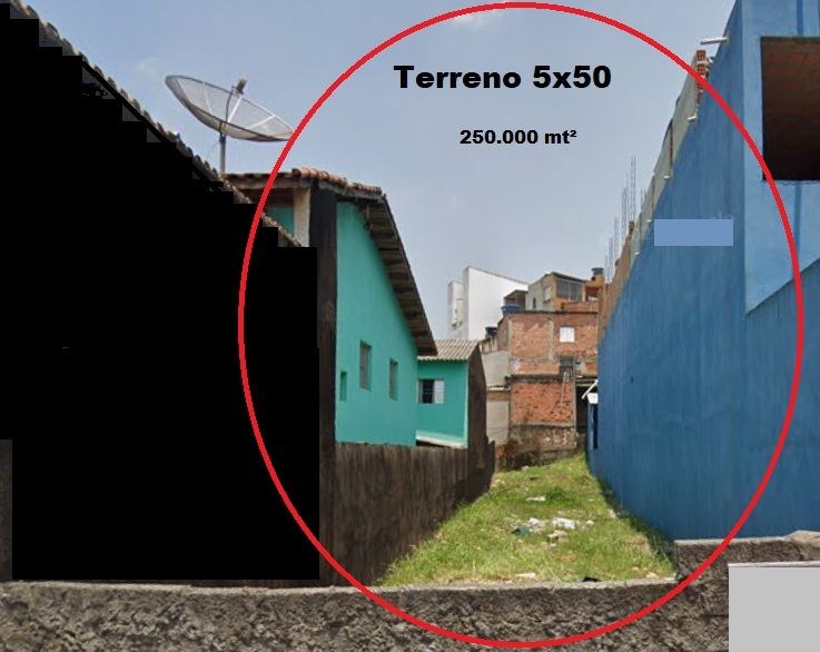 TERRENO em Santo André - SP, Vila Humaitá