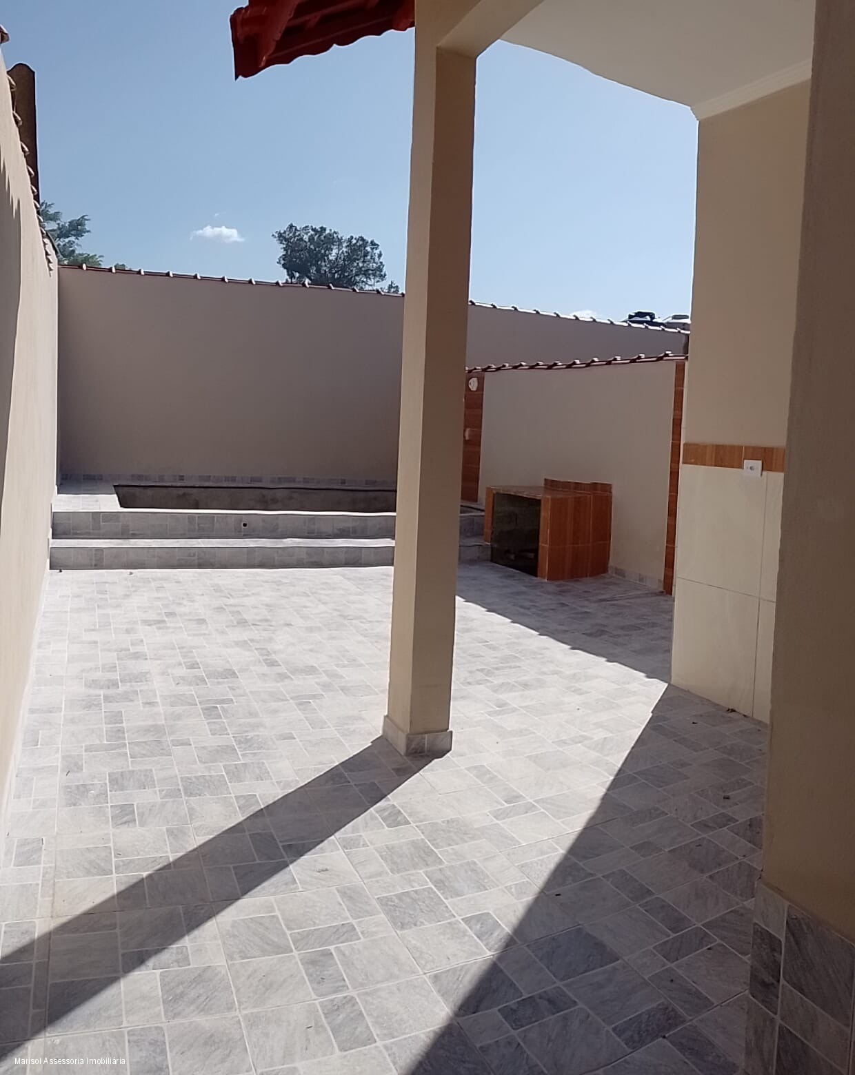Casa residencial em mongaguá - sp, chacara itaguai